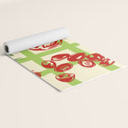 Tomato Garden Picnic Pattern Illustration Yoga Mat Gallery Image 2