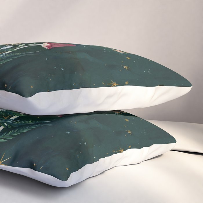 Mushroom night moth Pillow Sham Gallery Image 3