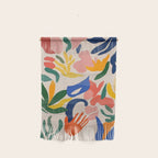 Matisse Style Abstract Cut Outs Illustrations Wall Hanging Gallery Image 1