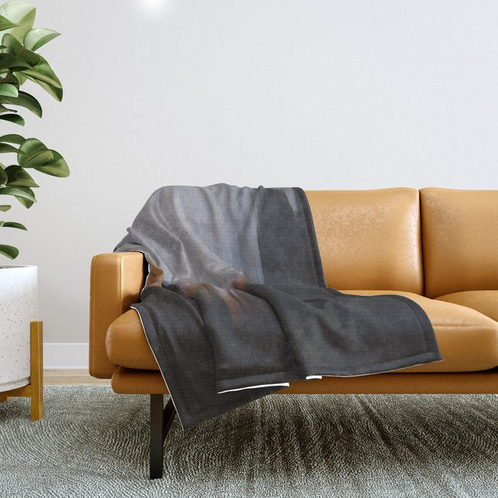 Ghostly Throw Blanket Gallery Image 1