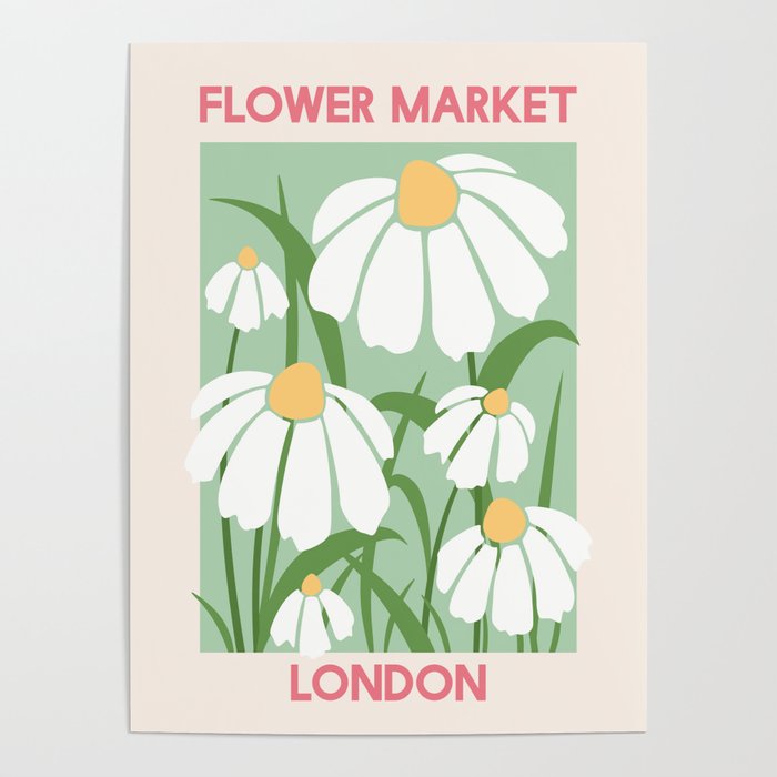 Flower Market London Poster Gallery Image 4