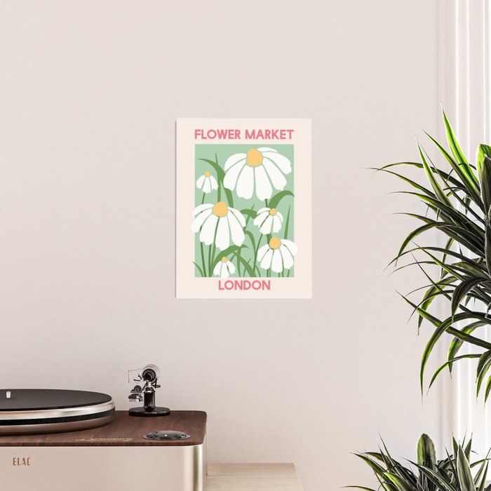 Flower Market London Poster Gallery Image 2