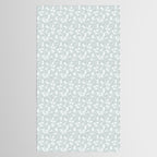 Cluster Flower Vines - Mint Tablecloth Gallery Image 2