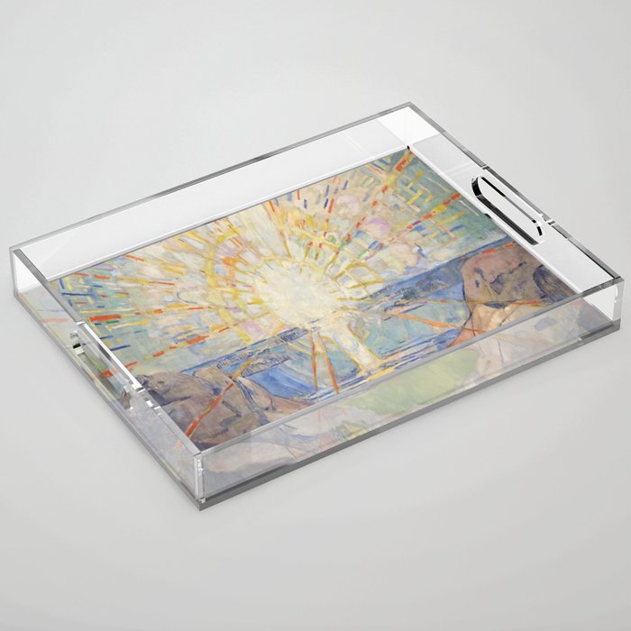 Edvard Munch - The Sun (Solen) (1911)  Acrylic Tray Gallery Image 1