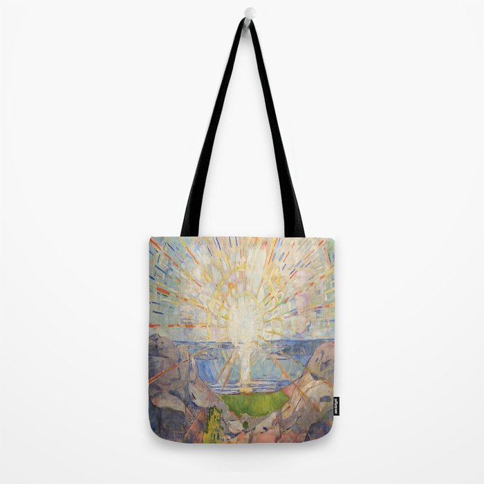 Edvard Munch - The Sun (Solen) (1911)  Tote Bag Gallery Image 2
