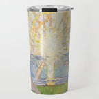 Edvard Munch - The Sun (Solen) (1911)  Travel Mug Gallery Image 1