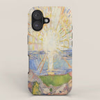 Edvard Munch - The Sun (Solen) (1911)  iPhone Case Gallery Image 1
