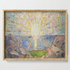 Edvard Munch - The Sun (Solen) (1911)  Serving Tray Gallery Image 1