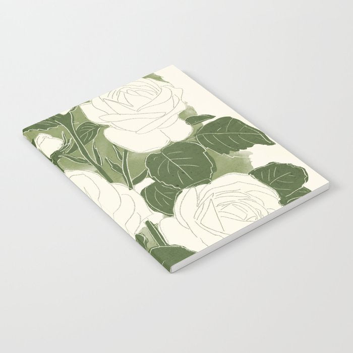 White Roses 6 Notebook Gallery Image 1