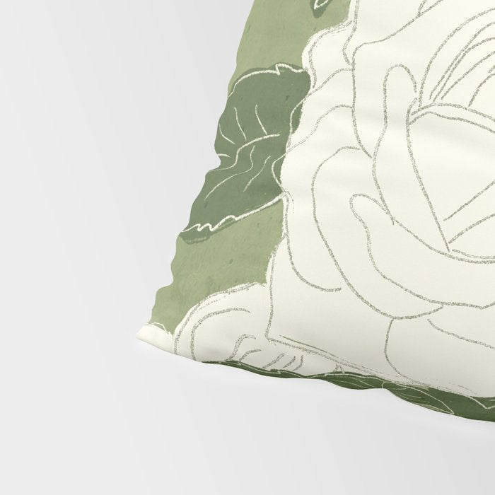 White Roses 6 Pillow Sham Gallery Image 4