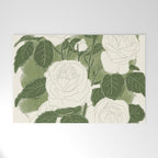 White Roses 6 Welcome Mat Gallery Image 1