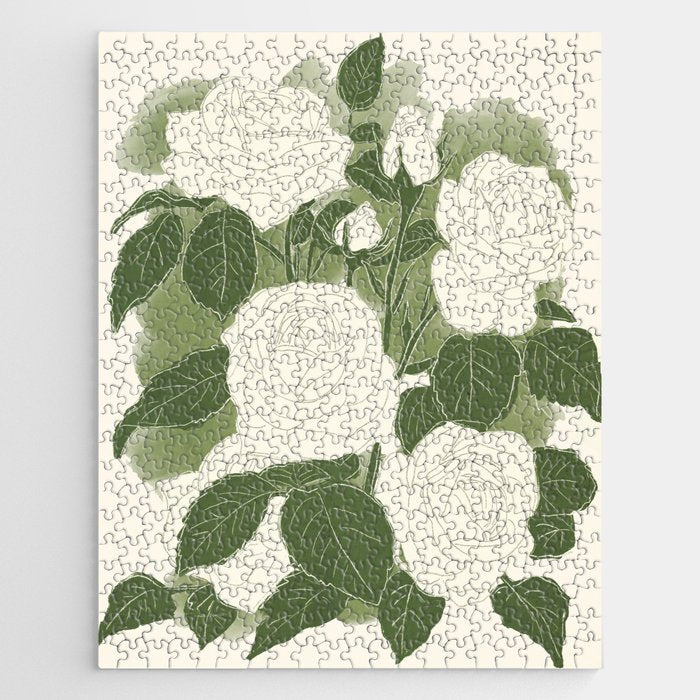 White Roses 6 Jigsaw Puzzle Gallery Image 1