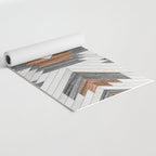 Urban Tribal Pattern No.8 - Aztec - Wood Yoga Mat Gallery Image 2