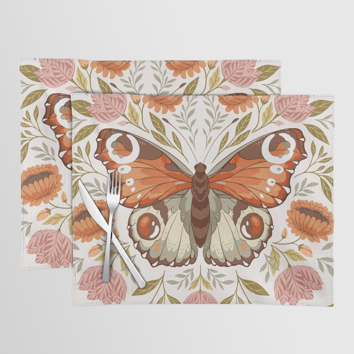 William Morris Inspired Butterfly Placemat Gallery Image 1