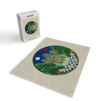 Five peaks of the sun and moon : Kingâs painting (Minhwa-Korean folk art) Jigsaw Puzzle Gallery Image 2