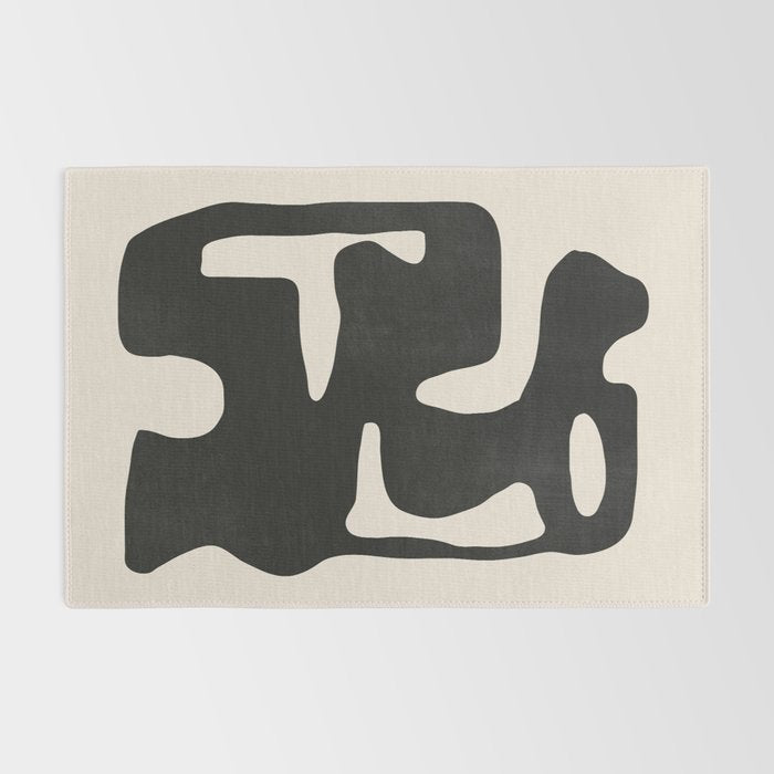 Modern Abstract Shapes 42 Rug Gallery Image 2