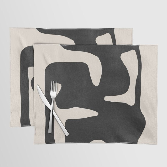 Modern Abstract Shapes 42 Placemat Gallery Image 1