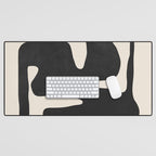 Modern Abstract Shapes 42 Desk Mat Gallery Image 1