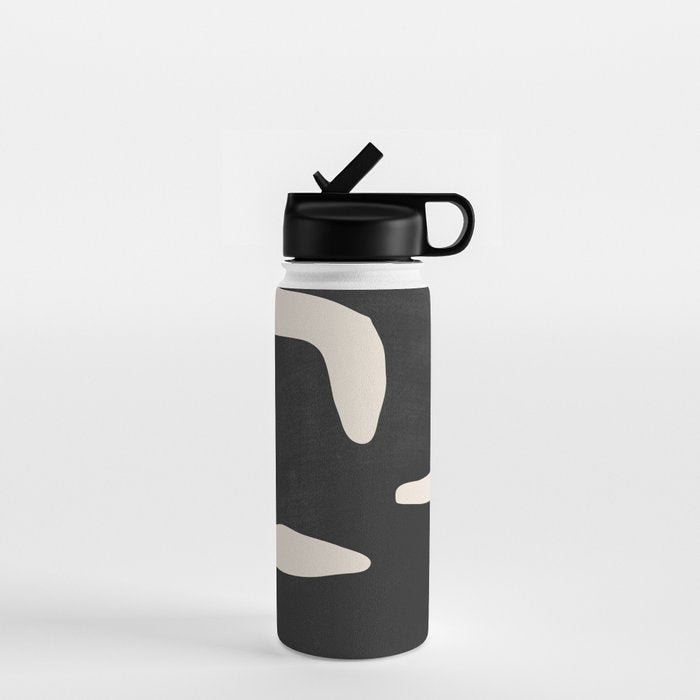 Modern Abstract Shapes 42 Water Bottle Gallery Image 1