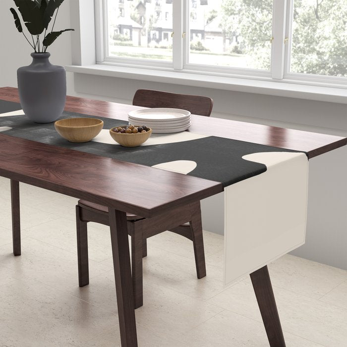 Modern Abstract Shapes 42 Table Runner Gallery Image 2
