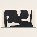 Modern Abstract Shapes 42 Desk Mat Gallery Image 3