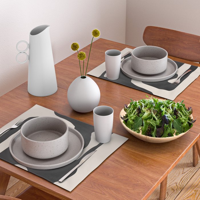 Modern Abstract Shapes 42 Placemat Gallery Image 2