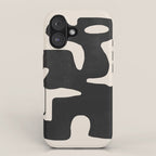 Modern Abstract Shapes 42 iPhone Case Gallery Image 1