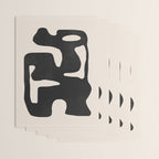 Modern Abstract Shapes 42 Wrapping Paper Gallery Image 3