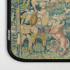 Antique 17th Century Flemish Verdure Landscape Tapestry Laptop Sleeve Gallery Image 3