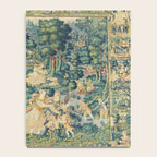 Antique 17th Century Flemish Verdure Landscape Tapestry Notebook Gallery Image 4
