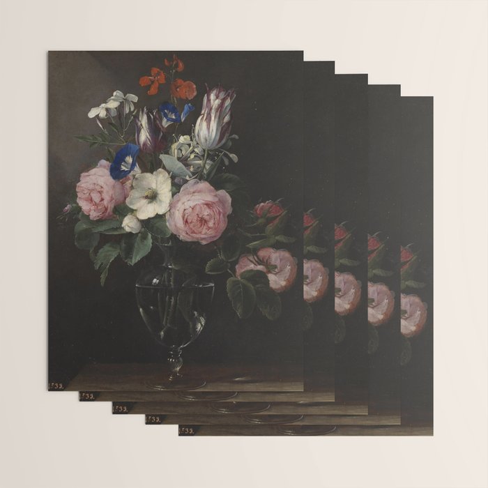 Flower Vase, Jan Brueghel the Elder Wrapping Paper Gallery Image 3