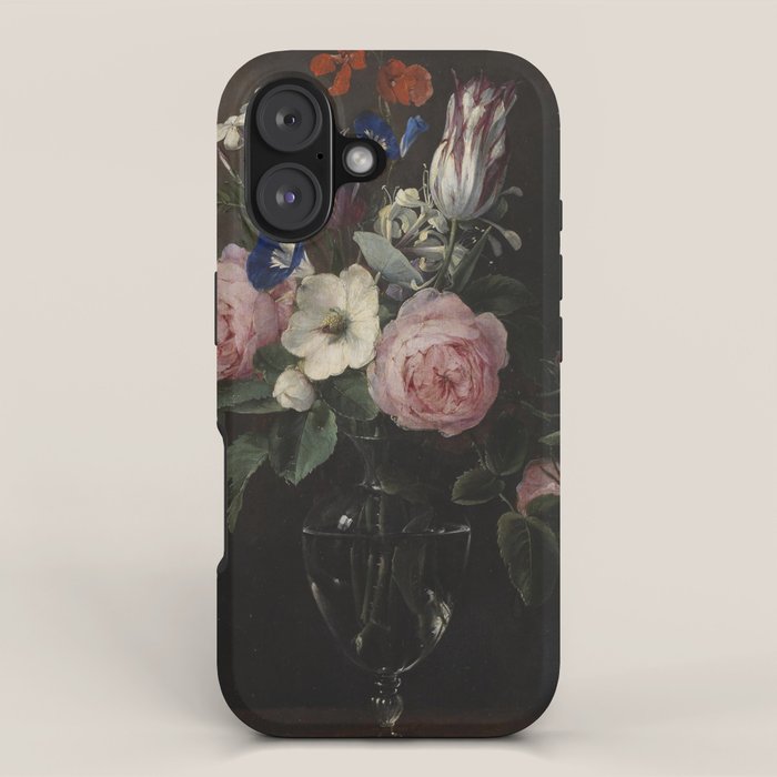 Flower Vase, Jan Brueghel the Elder iPhone Case Gallery Image 1
