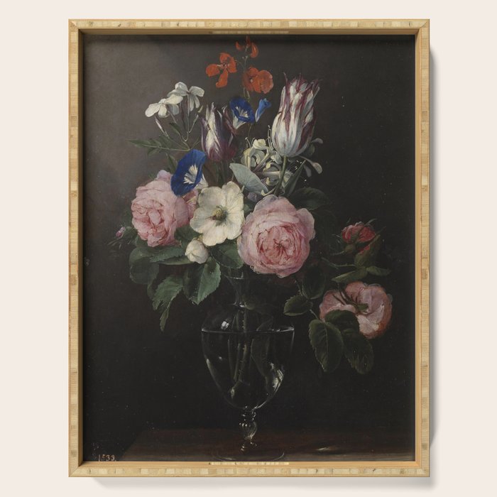 Flower Vase, Jan Brueghel the Elder Serving Tray Gallery Image 1