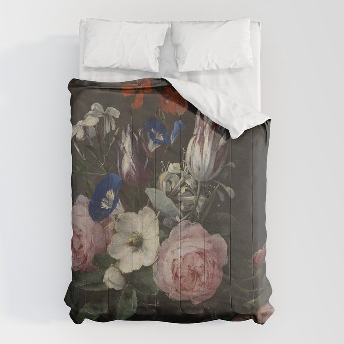 Flower Vase, Jan Brueghel the Elder Comforter Gallery Image 6
