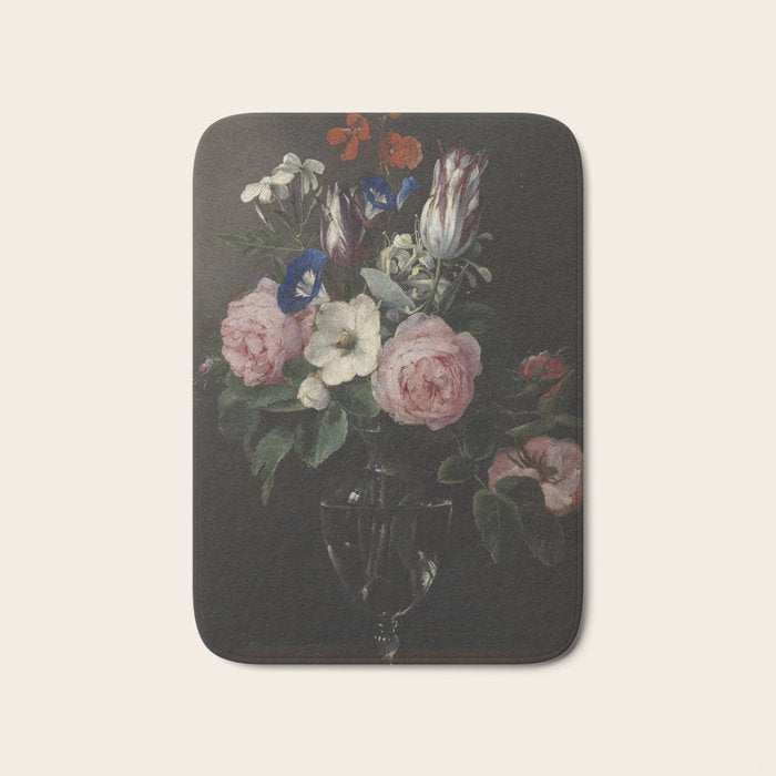 Flower Vase, Jan Brueghel the Elder Bath Mat Gallery Image 1