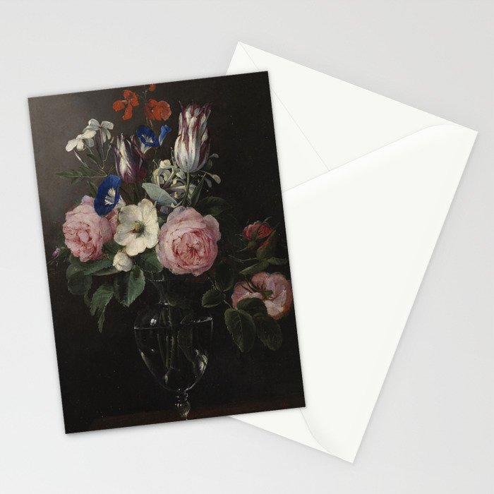 Flower Vase, Jan Brueghel the Elder Stationery Card Gallery Image 2