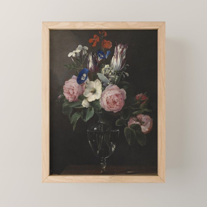 Flower Vase, Jan Brueghel the Elder Mini Art Print Gallery Image 1