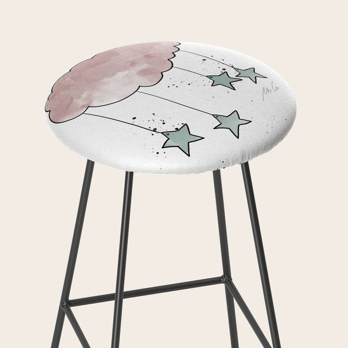 Cloud_Nursery Art_01 Stool Gallery Image 2