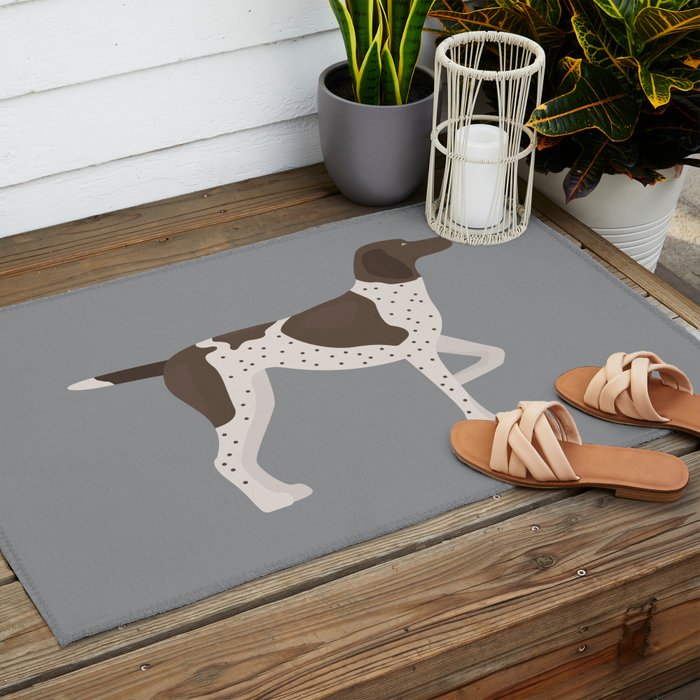 German Shorthaired Pointer Outdoor Rug Gallery Image 2