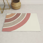 Abstract rainbow 2 Rug Gallery Image 1