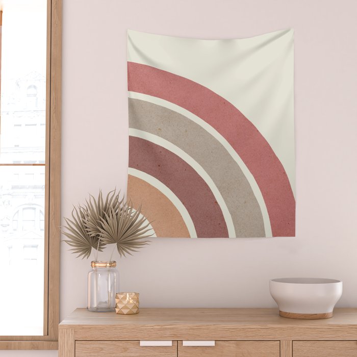 Abstract rainbow 2 Wall Tapestry Gallery Image 2
