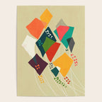 Whimsical kites Poster Gallery Image 4