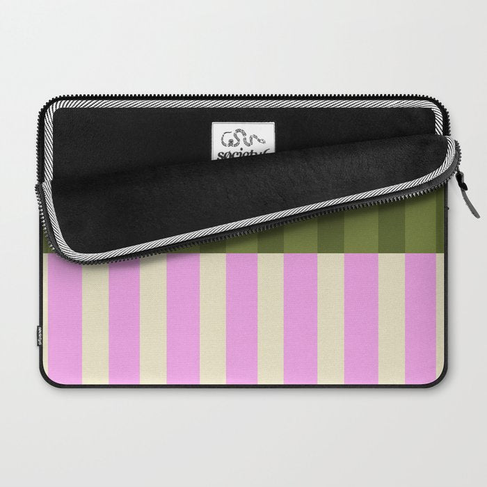 Colorblock Stripes Laptop Sleeve Gallery Image 2