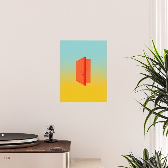 Door on Gradient Poster Gallery Image 2