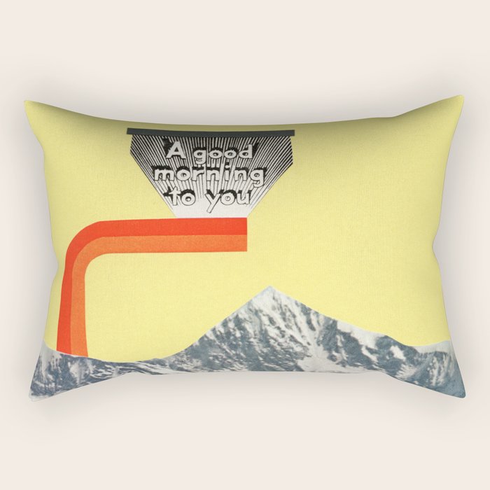 A Good Morning To You Rectangular Pillow Gallery Image 1