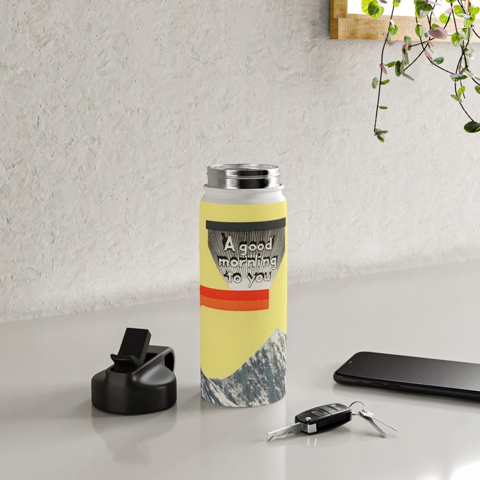 A Good Morning To You Water Bottle Gallery Image 4