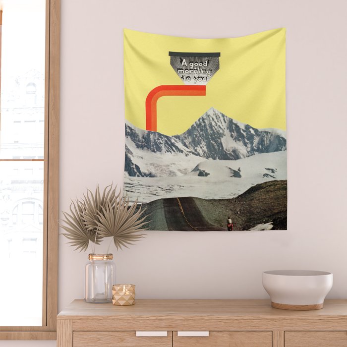 A Good Morning To You Wall Tapestry Gallery Image 2