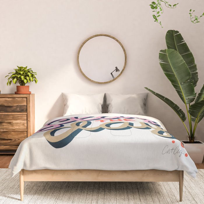 Slay the Day - Coral & Pink Comforter Gallery Image 3