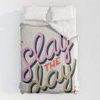 Slay the Day - Coral & Pink Comforter Gallery Image 6