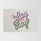 Slay the Day - Coral & Pink Rug Gallery Image 2